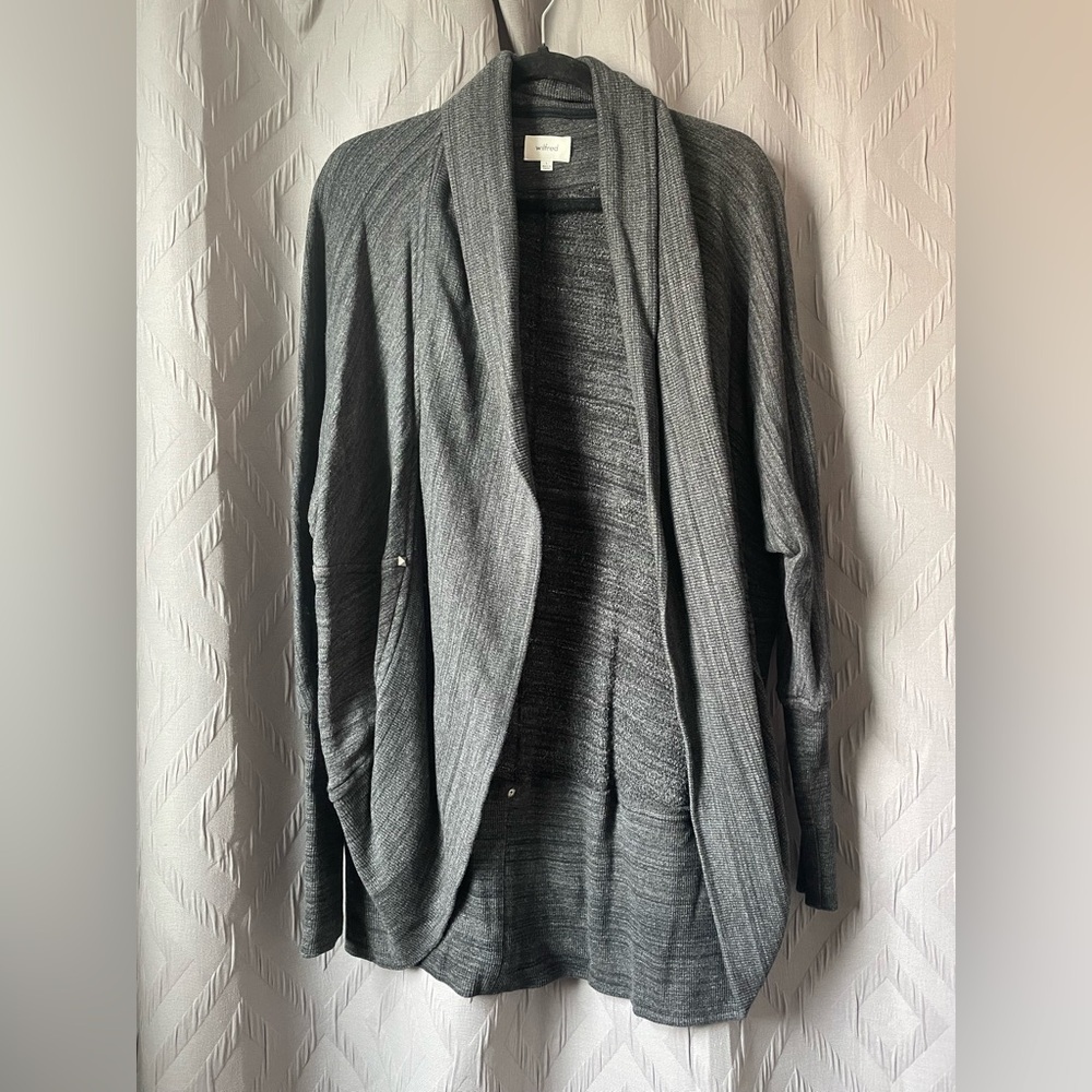 Wilfred Charcoal Knit Sweater